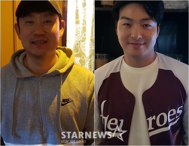 김상수(왼쪽)와 박병호. /사진=박수진 기자