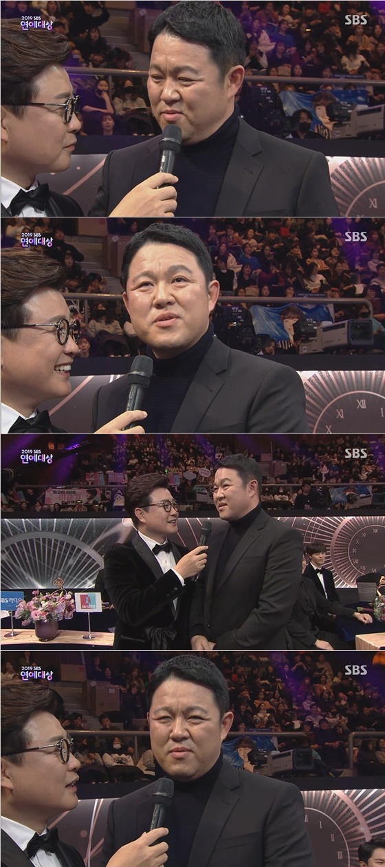 김구라 /사진='2019 SBS 연예대상' 방송화면 캡처