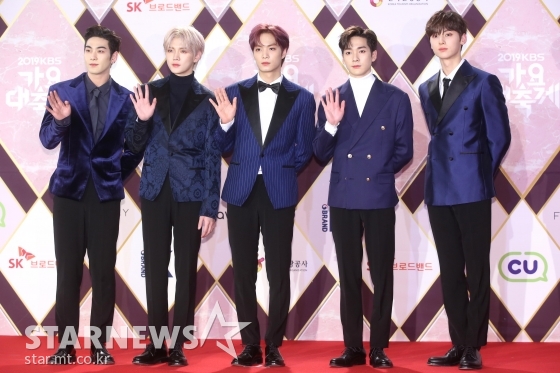 아이돌그룹 뉴이스트 /사진=강민석 기자