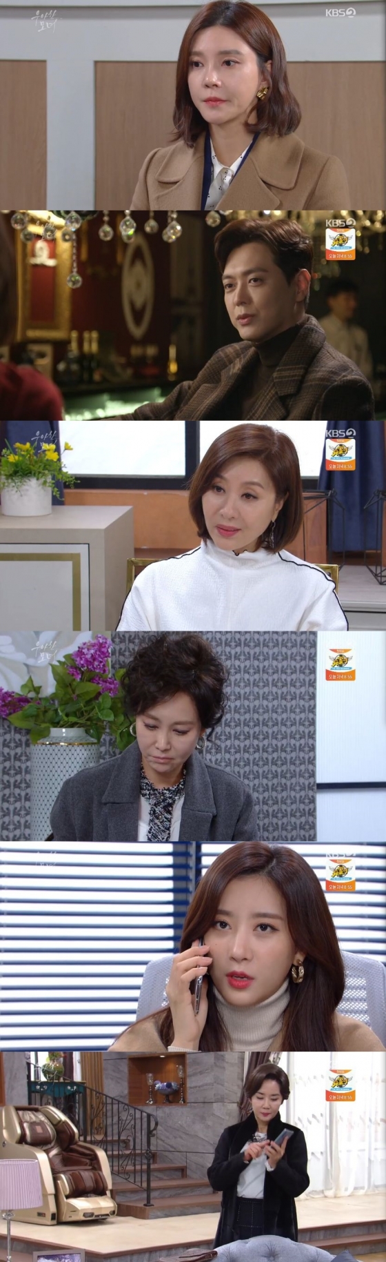/사진=KBS 2TV 일일드라마 '우아한 모녀' 캡처