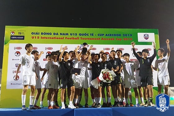 U-16 대표팀. /사진=대한축구협회