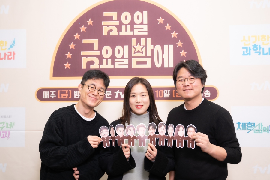 김대주 작가, 장은정 PD, 나영석 PD /사진=tvN