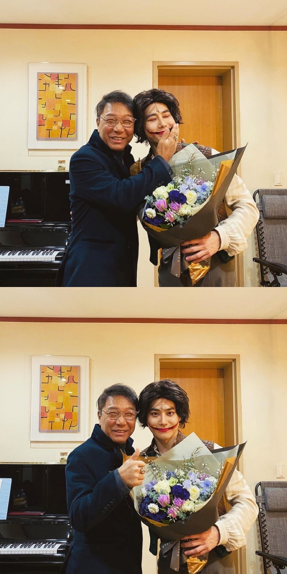 /사진=엑소 수호 인스타그램 (이수만 수호)