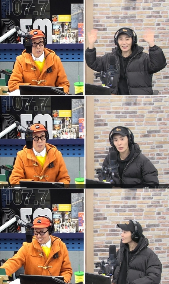 /사진=SBS 파워FM '김영철의 파워FM'(철파엠) 캡처 (김영철 김서형)