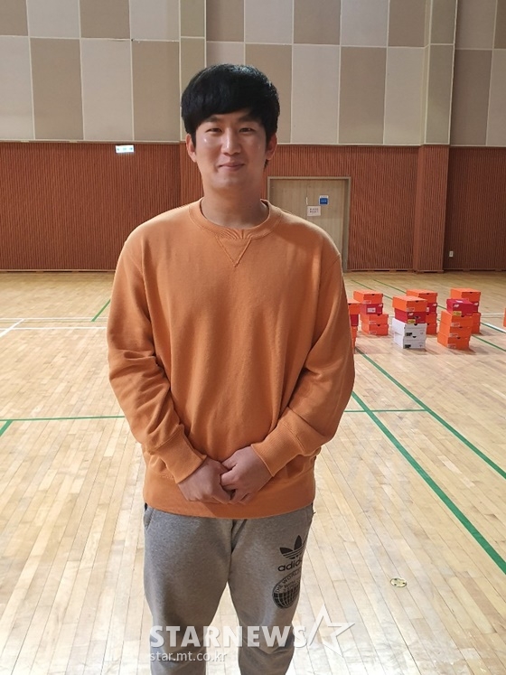 20일 만난 최재훈. /사진=이원희 기자