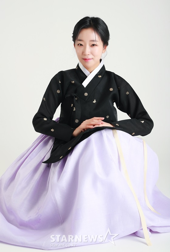 조수향 /사진=이동훈 기자, 한복협찬=금의재