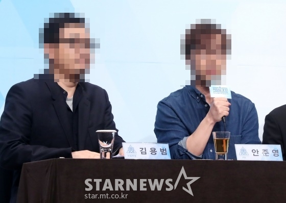 엠넷 김용범CP, 안준영PD / 사진=홍봉진 기자 honggga@