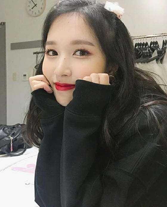 걸그룹 트와이스 멤버 미나 /사진=트와이스 공식 인스타그램