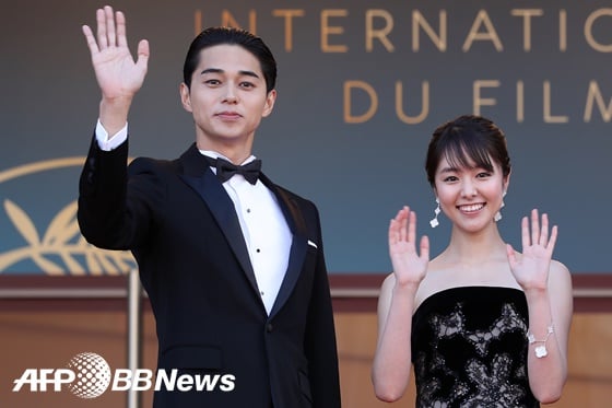 히가시데 마사히로, 카라타 에리카 / 사진=AFPBBNews뉴스1