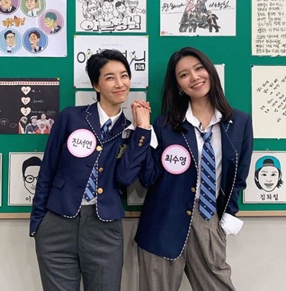 진서연(왼쪽)과 최수영./사진=진서연 인스타그램