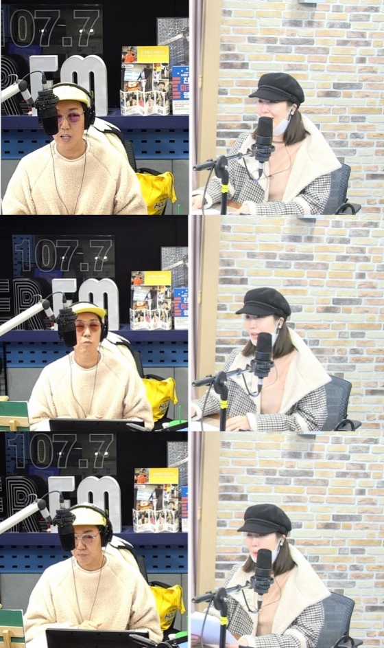 /사진=SBS 파워FM '김영철의 파워FM'('철파엠') 캡처 (다비치 이해리)