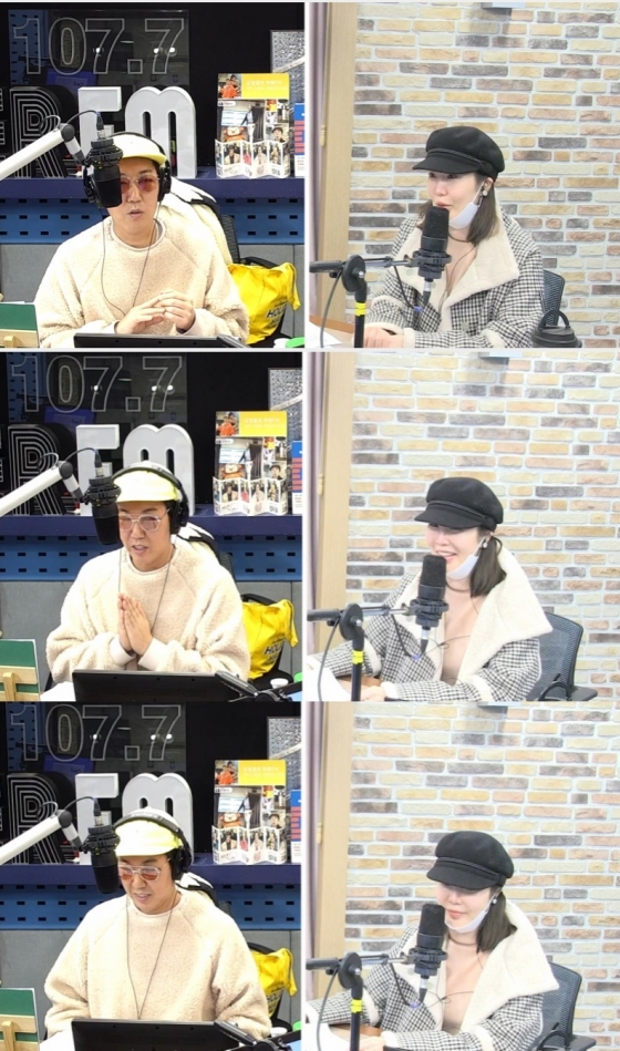 /사진=SBS 파워FM '김영철의 파워FM(철파엠)' 캡처 (김영철 이해리)