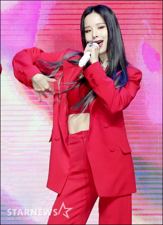걸그룹 EXID 멤버 솔지 /사진=김창현 기자