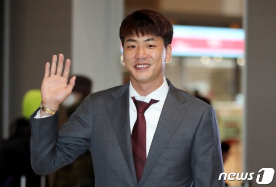 미국으로 출국하는 김광현. /사진=뉴스1