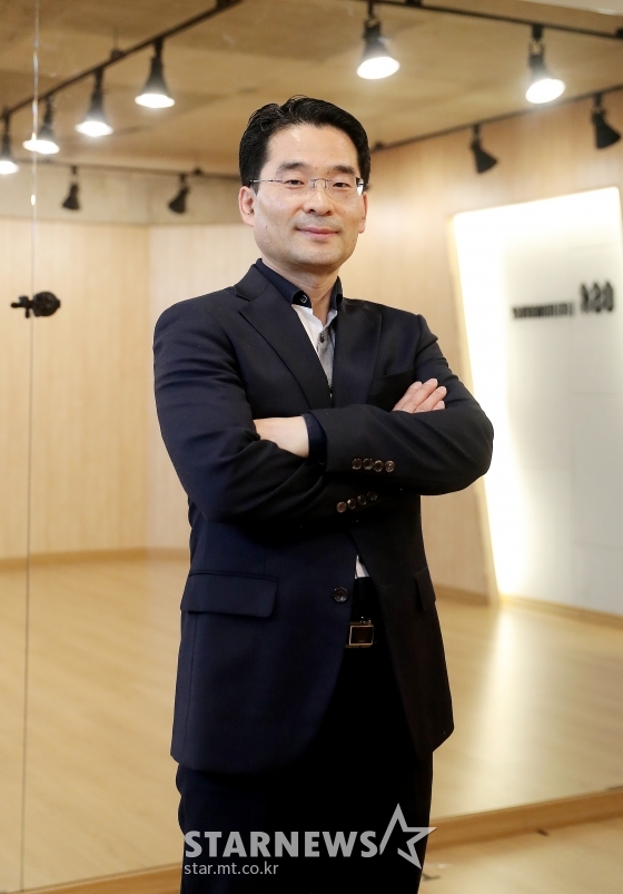 OSR엔터테인먼트 한경진 대표/사진=김창현 기자 chmt@