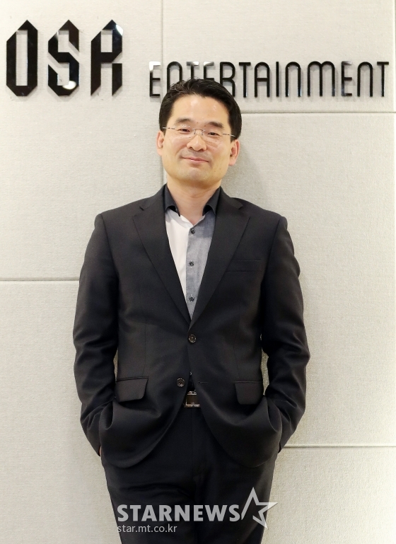 OSR엔터테인먼트 한경진 대표/사진=김창현 기자 chmt@