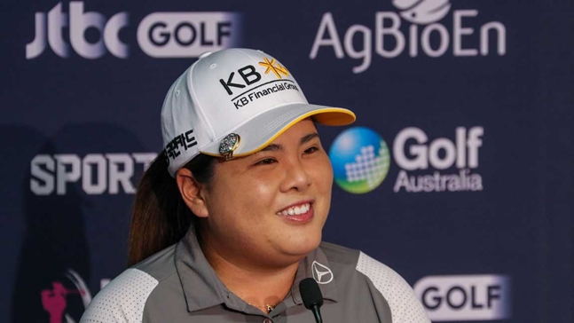 박인비가 11일 LPGA ISPS 한다 호주 여자오픈을 앞두고 기자회견에 참석했다./사진=LPGA 홈페이지