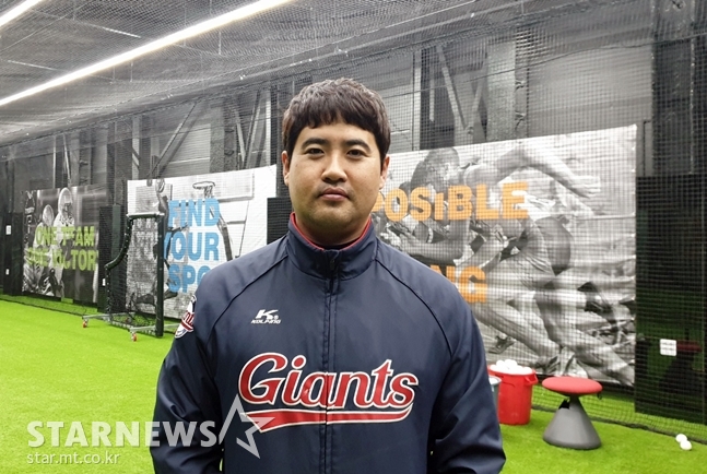 12일 김해 상동구장에서 만난 장원삼./사진=심혜진 기자