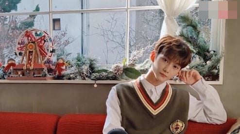 중국 아이돌 연습생 황지보의 모습 /사진=중국 언론 현지 뉴스 화면 캡쳐