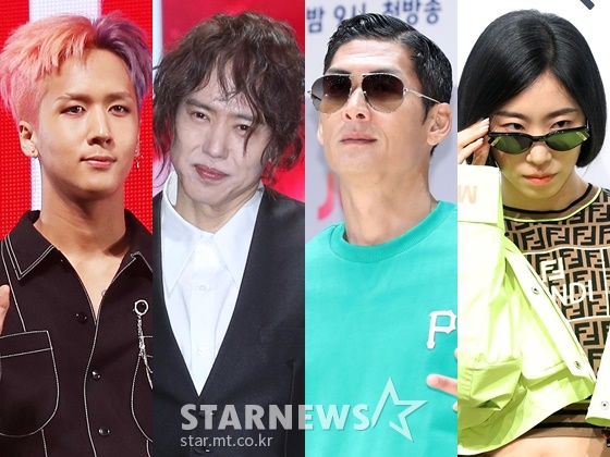 가수 빅스 라비, 양준일, god 박준형, 안무가 리아킴 /사진=스타뉴스