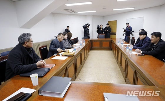 18일 대한민국농구협회에서 경기력향상위원회가 열렸다. /사진=뉴시스