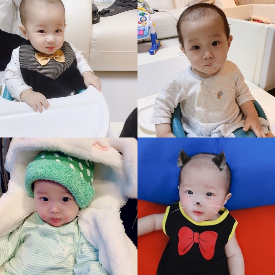 /사진=율희 인스타그램 (아들 최재율 군)