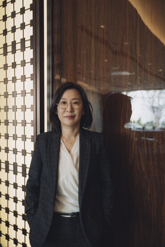 영화 '기생충' 제작사 바른손이앤에이 곽신애 대표 /사진제공=CJ엔터테인먼트