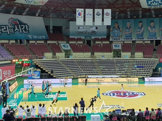 21일 첫 무관중 경기. /사진=이원희 기자
