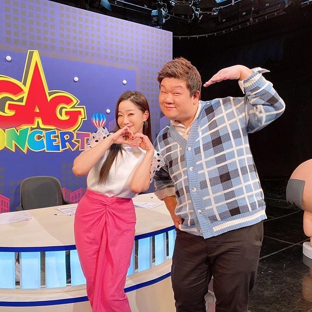 김하영, 유민상/사진=김하영 인스타그램