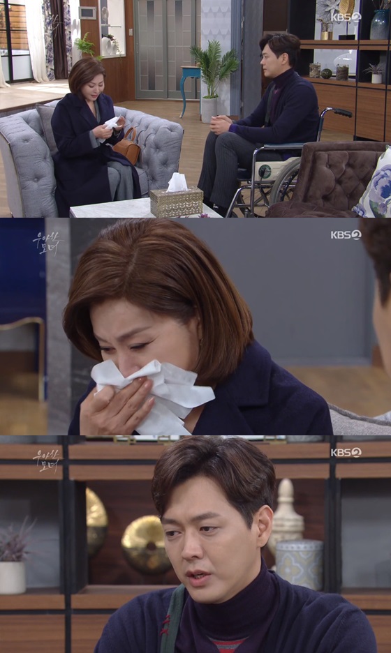 /사진= KBS 2TV 저녁 일일드라마 '우아한 모녀' 방송화면 캡쳐.
