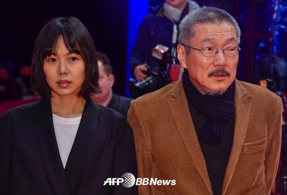 홍상수 감독, 김민희 /AFPBBNews=뉴스1
