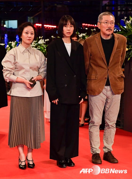 서영화, 김민희, 홍상수 감독 /AFPBBNews=뉴스1