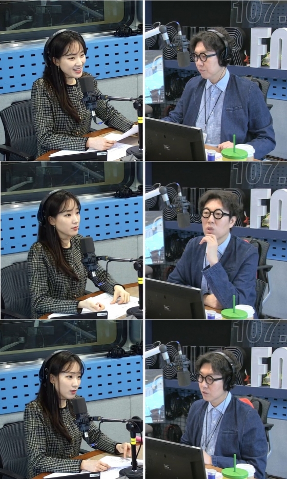 /사진=SBS 파워FM '김영철의 파워FM(철파엠)' 보이는 라디오 화면 캡처 (주시은 아나운서 김영철)
