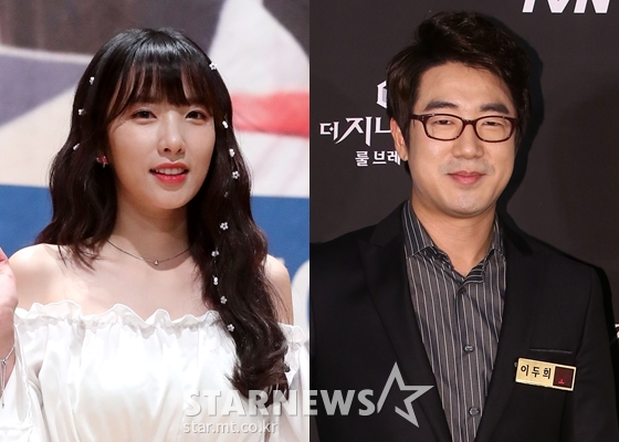 지숙, 이두희/사진=스타뉴스