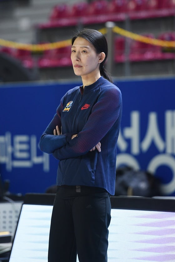 전주원 우리은행 코치. /사진=WKBL