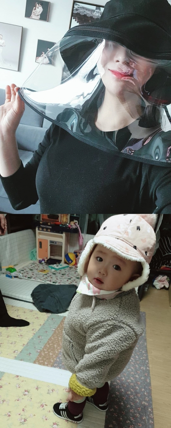 /사진=안소미 인스타그램 (안소미 딸 로아 양)