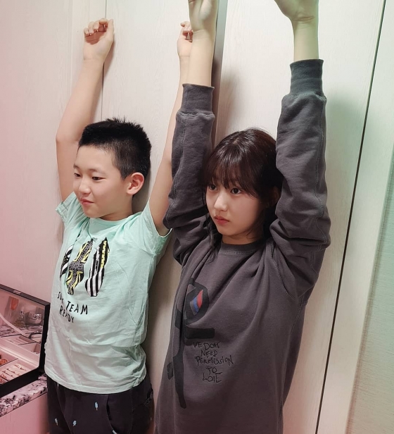 /사진=박연수 인스타그램 (송지욱 송지아)