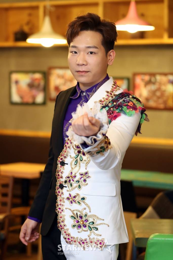 '내일은 미스터트롯' 가수 한이재 / 사진=이기범 기자 leekb@