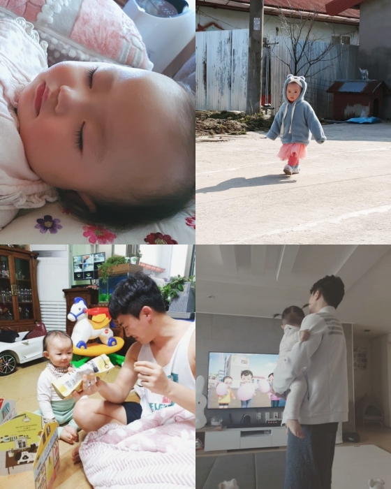 /사진=안소미 인스타그램 캡처 (김로아 양 김우혁 씨)