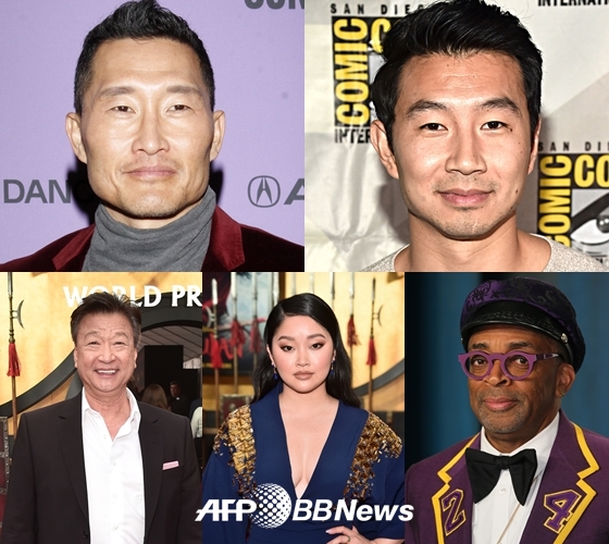 (왼쪽 위부터 시계방향) 다니엘 대 김, 시무 리우, 스파이크 리, 라나 콘도르, 티지 마 / 사진=AFPBBNews뉴스1