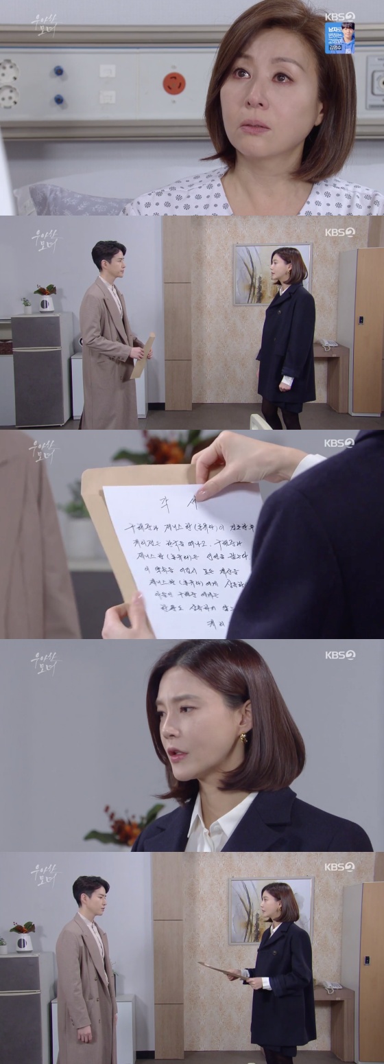 /사진=KBS 2TV 일일드라마 '우아한 모녀' 방송화면 캡처