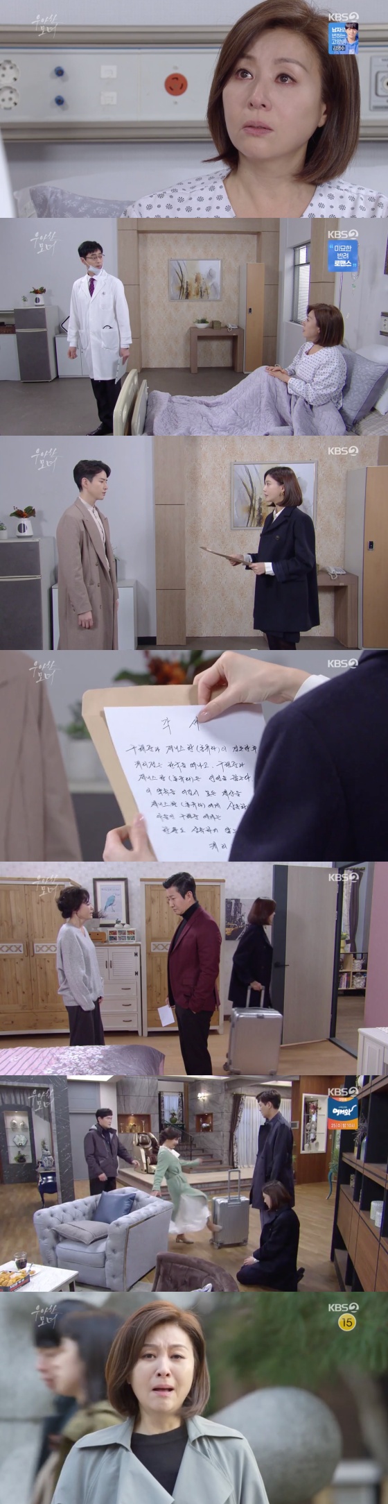 /사진=KBS 2TV 일일드라마 '우아한 모녀' 방송화면 캡처