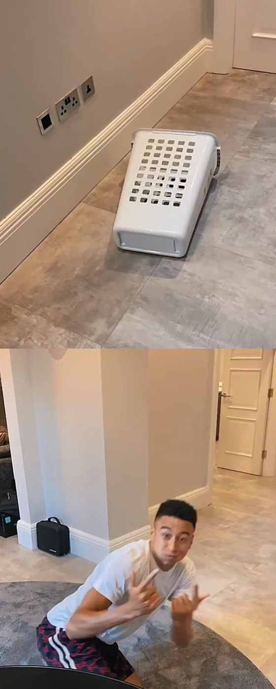 제시 린가드의 골 세리머니. /사진=제시 린가드 인스타그램 캡처