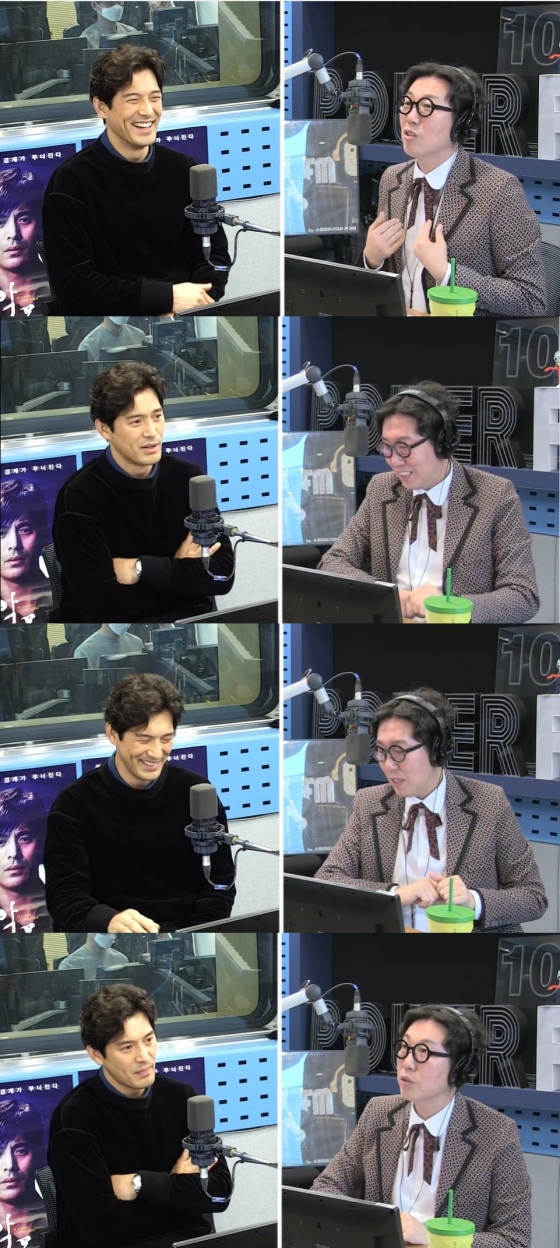 /사진=SBS 파워FM '김영철의 파워FM'(철파엠) 캡처 (배우 오지호)