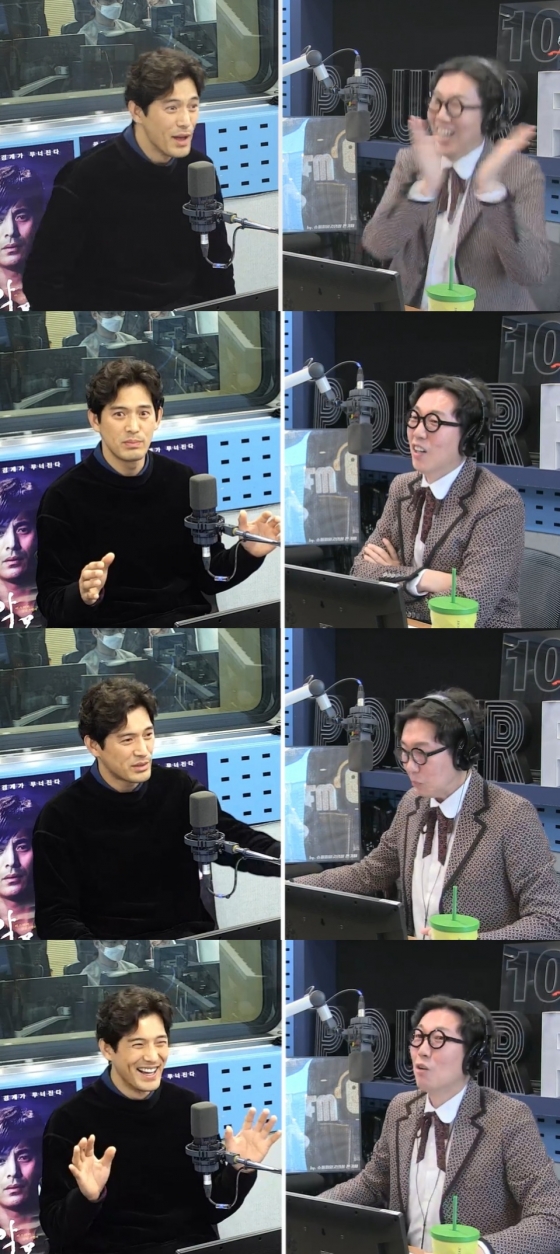 /사진=SBS 파워FM '김영철의 파워FM(철파엠)' 캡처 (배우 오지호)