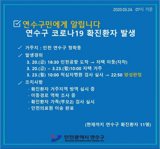 /사진=인천시 연수구청 홈페이지