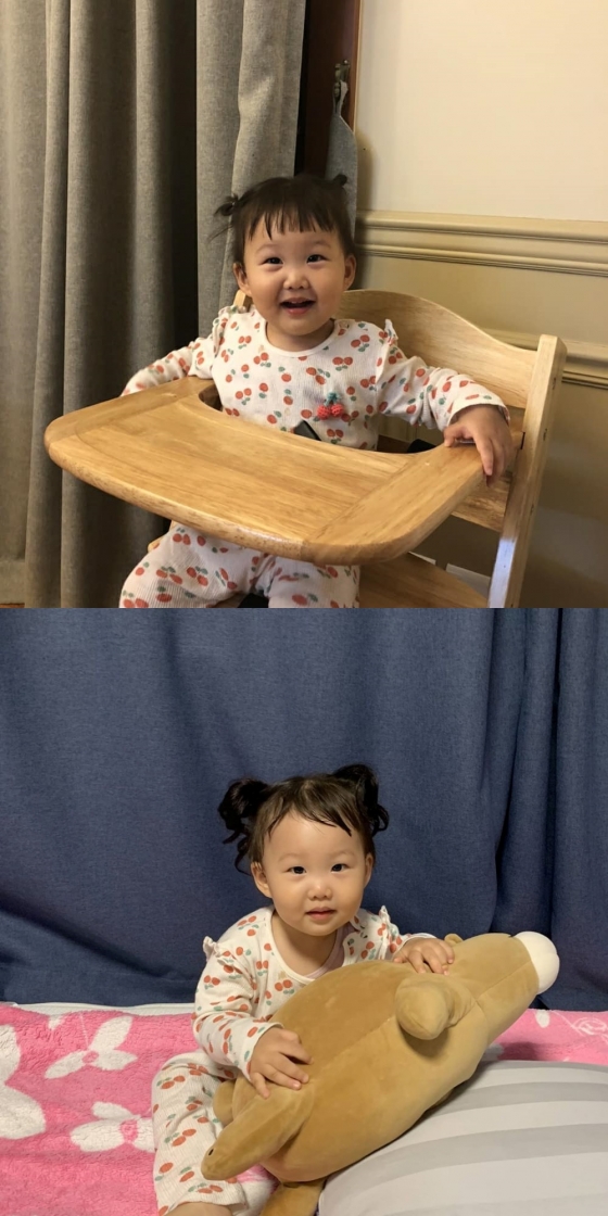 /사진=도경완 아나운서 인스타그램 (딸 하영 양)