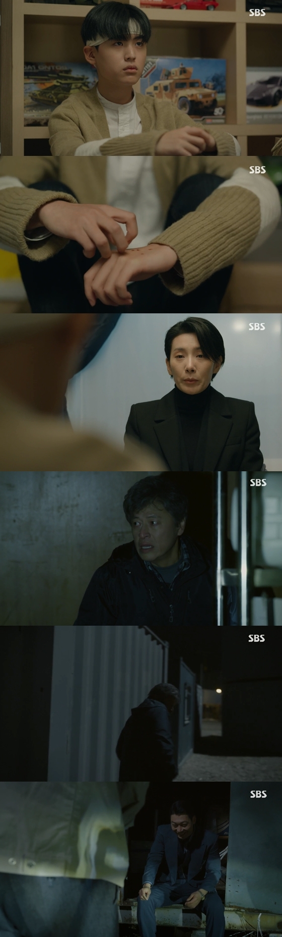 /사진=SBS 드라마 '아무도 모른다' 방송 화면캡처