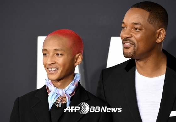 제이든 스미스와 윌 스미스 /사진=AFPBBNews뉴스1