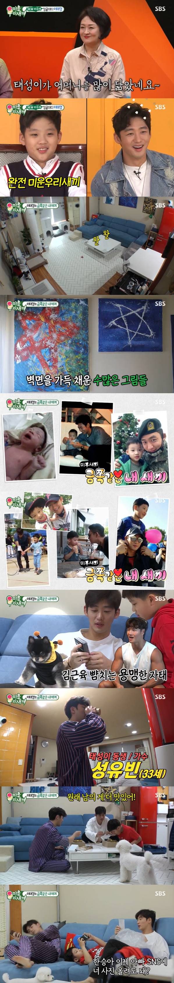 /사진=SBS '미운 우리 새끼' 방송화면 캡처